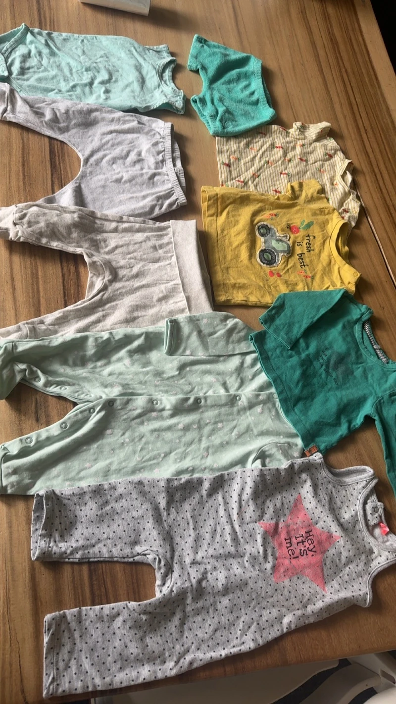 Rompers & bodys maat 62, 68 HEMA, H&M, Koeka, Prenatal, C&A Als nieuw