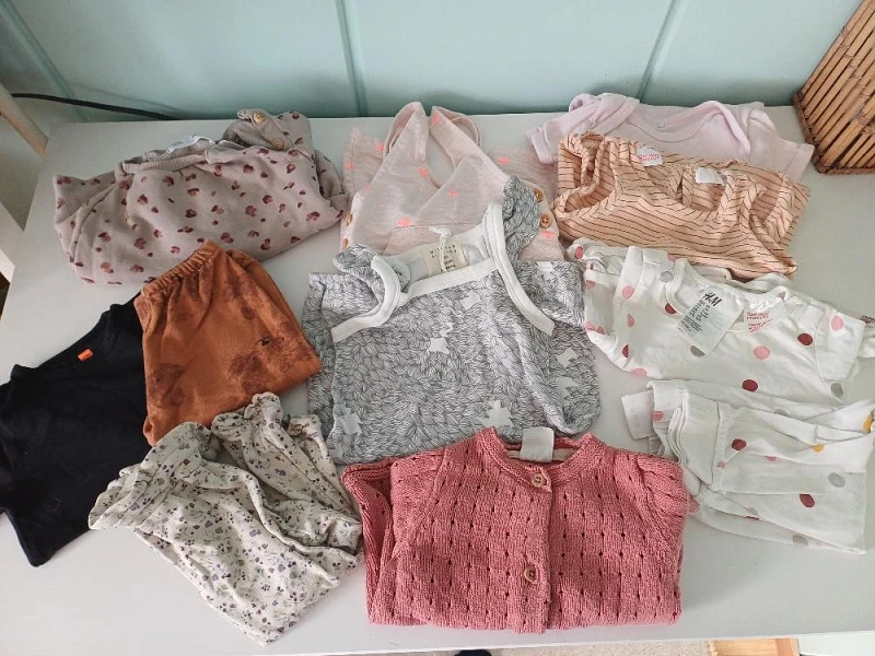 Rompers & bodys maat 62, 68 H&M, Name It, HEMA, Zara Heel goed