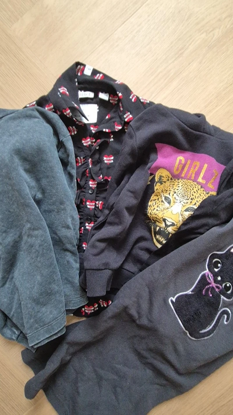Shirts & truien maat 116 Nik&Nik, Nikkie, H&M, Name It, Jm Goed