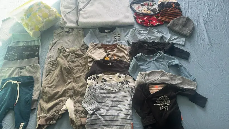 Rompers & bodys maat 50, 56 HEMA, babyface, H&M, Tumble 'N Dry, Babyface Heel goed